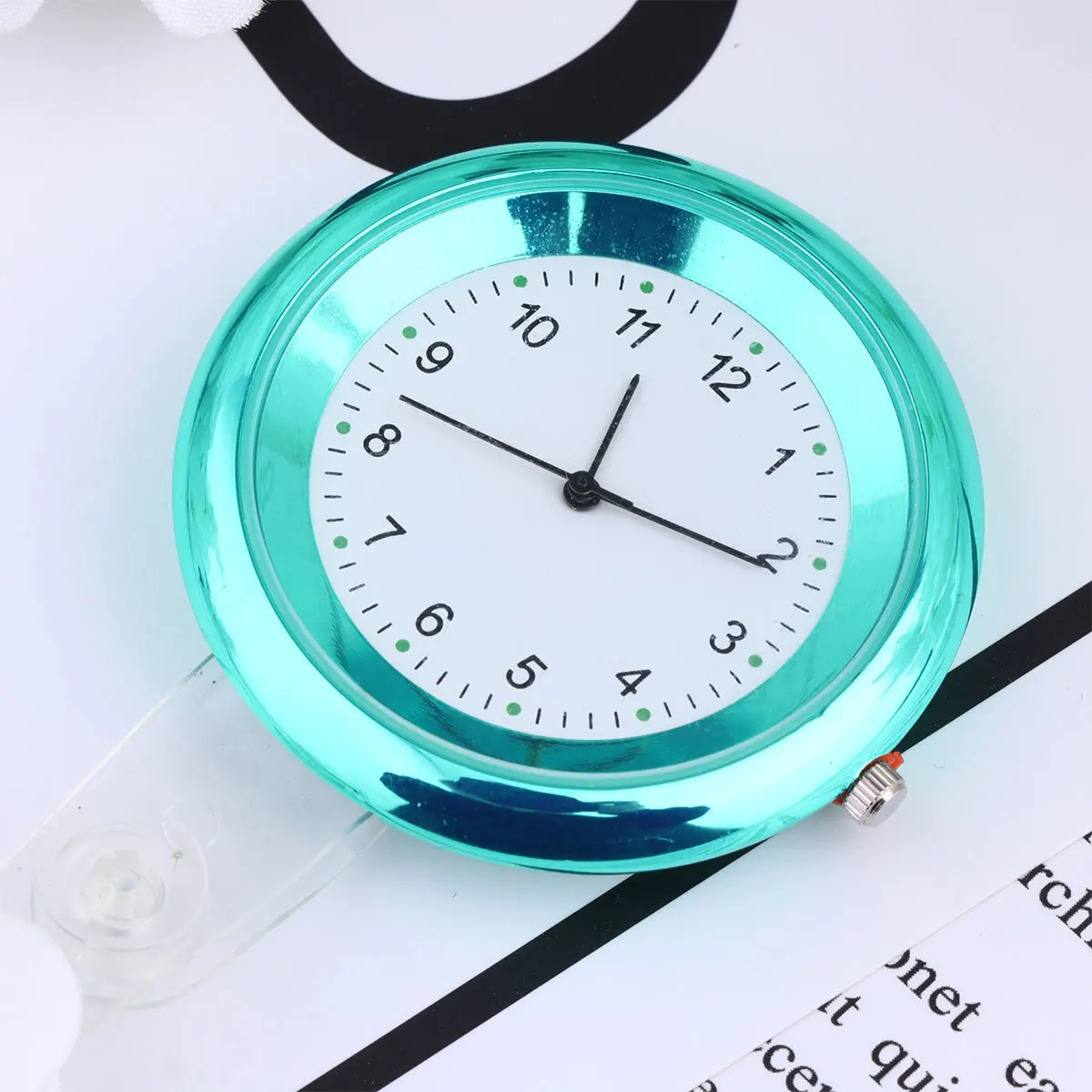 

Colorful Alloy Fob For Nurses Doctors Durable Quartz Gift Portable Pocket Timepiece Nurse Hanging Watch Doctor