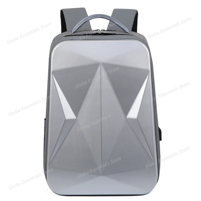 Water-resistant Backpack, Hard Shell Backpack, Trendy Multi-functional Business Backpack, Computer Bag, Business Travel Suitcase