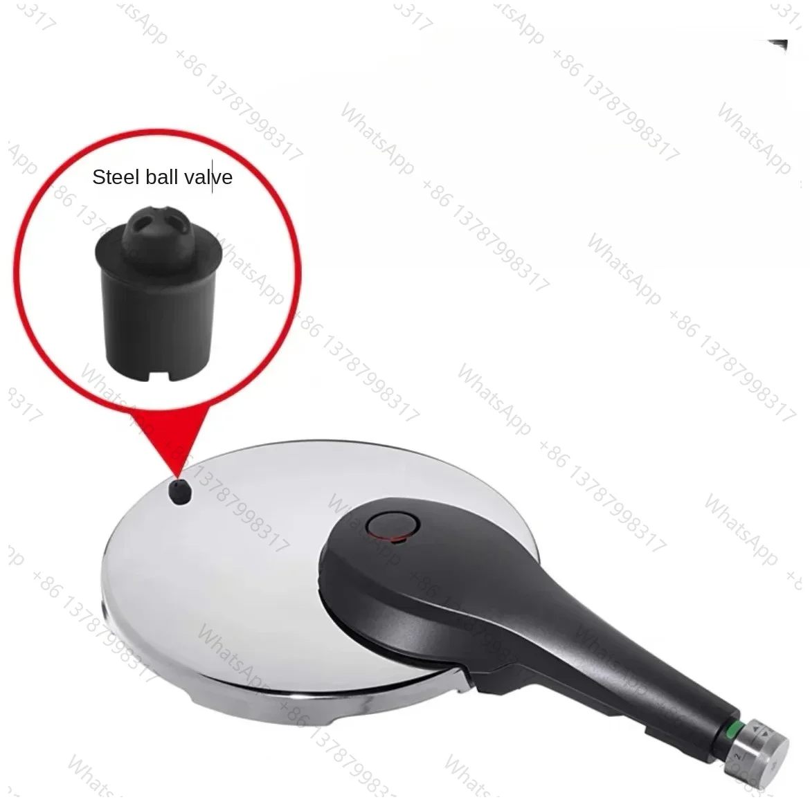 Pressure Cooker Steel Ball Valve Spare Parts Premium Series 1PC