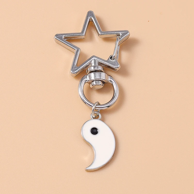 Aihua heiß verkaufen Yin Yang Tai Chi Schlüssel bund Bff besten Freunde Paar passende Sets für Frauen Männer Liebhaber Schlüssel ring Schmuck Geschenke – Detail 6