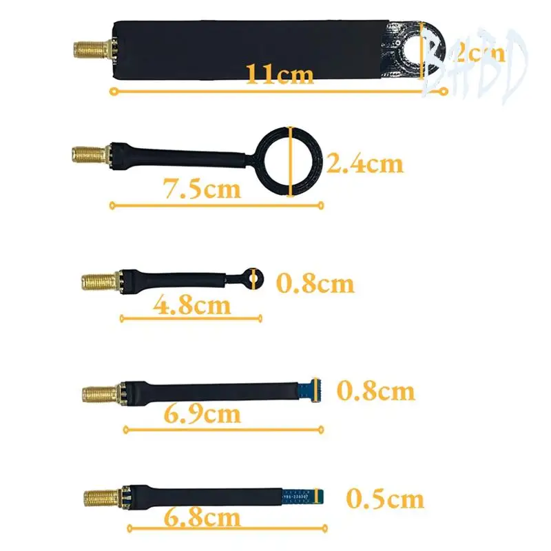 BHBD-9K-3Ghz EMC EMI Conducted Radiation Rectification Simple Magnetic Field Probe For Spectrometer Conduction Probe Kit Durable