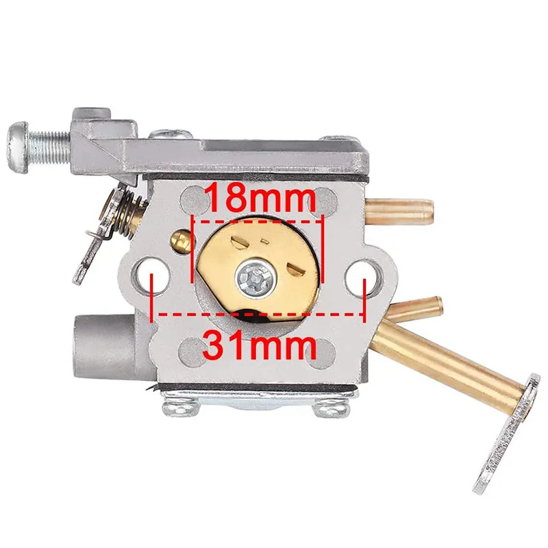 Imagem -04 - Homelite Motosserra Substituição Escova de Carbono 300981002 Carburador 33cc Ut10532 Ut-10926 Ryobi Ry74003d 000998271