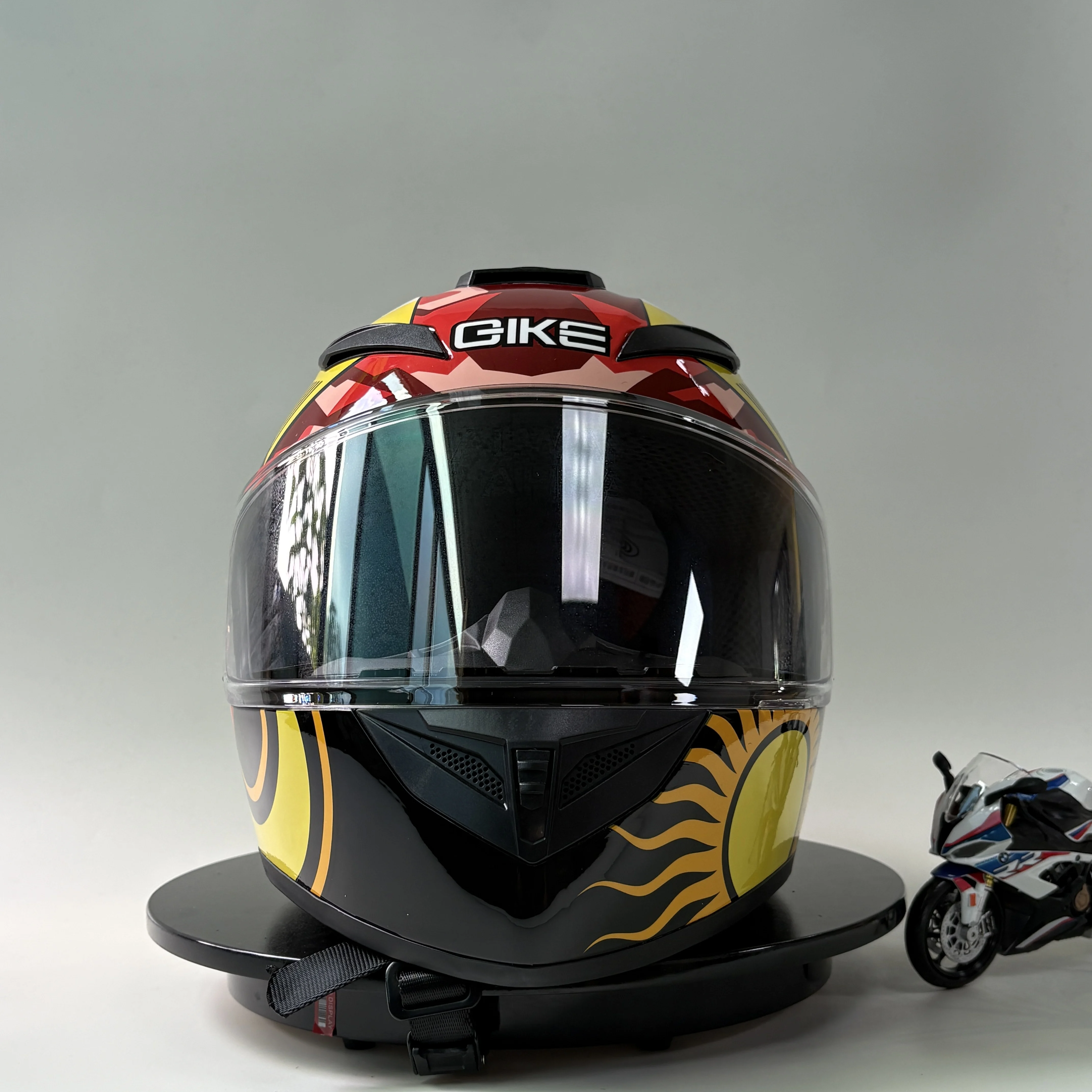 หมวกกันน็อคเต็มใบสำหรับรถจักรยานยนต์ DOT รุ่นชาย ขนาดใหญ่ ทรงหางยาว สไตล์เรโทร สำหรับขี่มอเตอร์ไซค์  ปกป้องศีรษะได้เต็มที่ ให้ความอบอุ่น