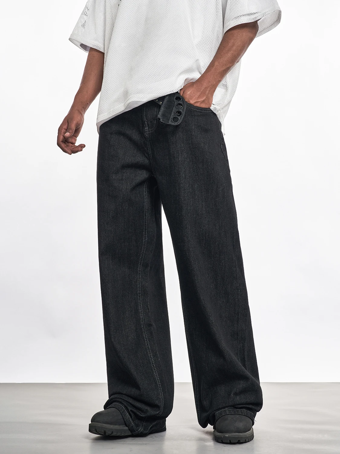 

Джинсы MT99 High Street Commuter: повседневные широкие брюки свободного кроя из дышащего хлопка, молодежные, на все сезоны