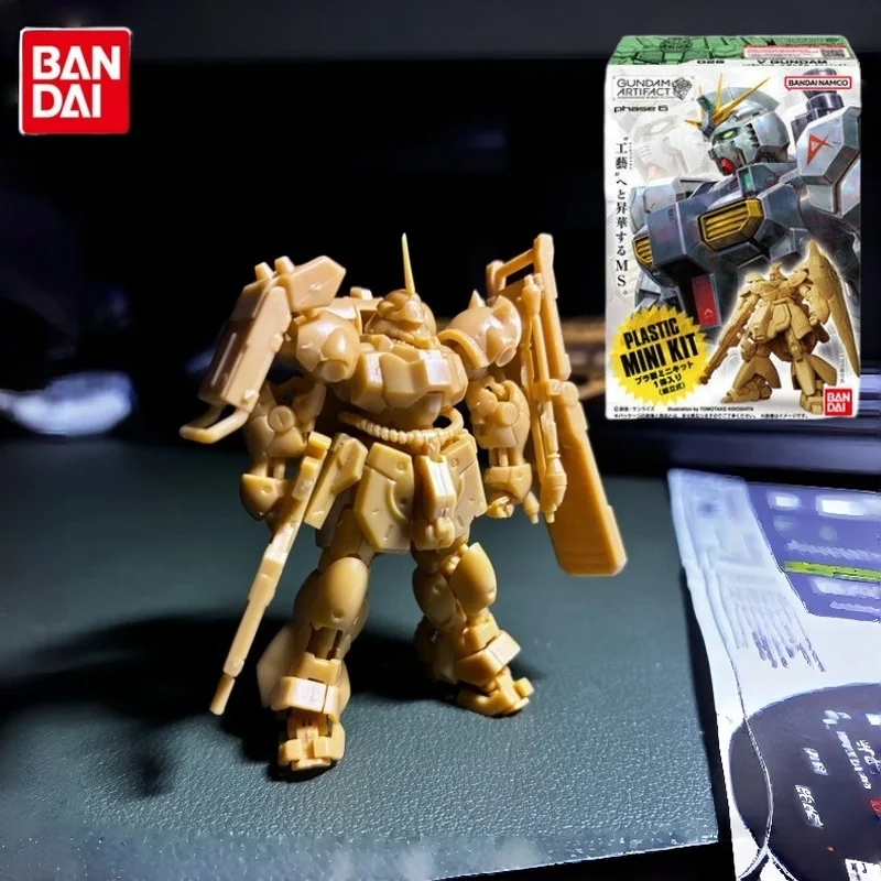 

Bandai Gundam Artifact Phase 6 Nu Gundam Plastic Mini Assembly Model Kit Mobile Suit Collectible Hobby For Adult Collectors