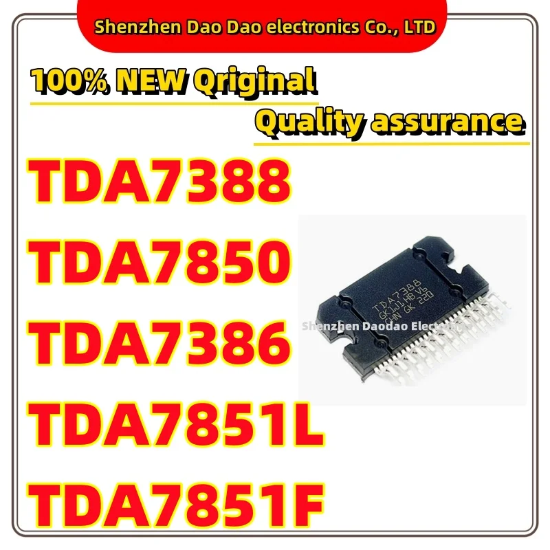 TDA7388 TDA7850 TDA7386 TDA7851L TDA7851F ZIP-25 chip IC new original