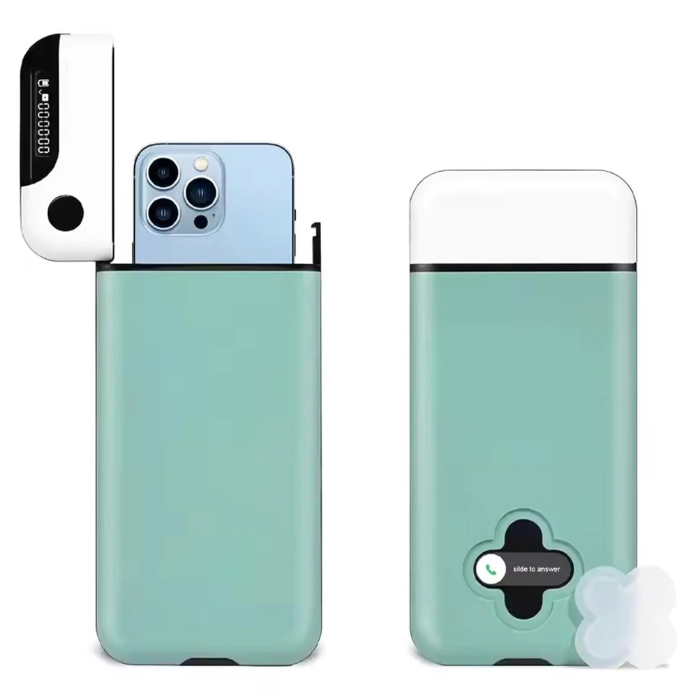 Smart Phone Lock Box Timer Bag Portable Mobile Phone Safe Locking Case Self-Discipline Cell Phones Timed Smartphone Lockbox