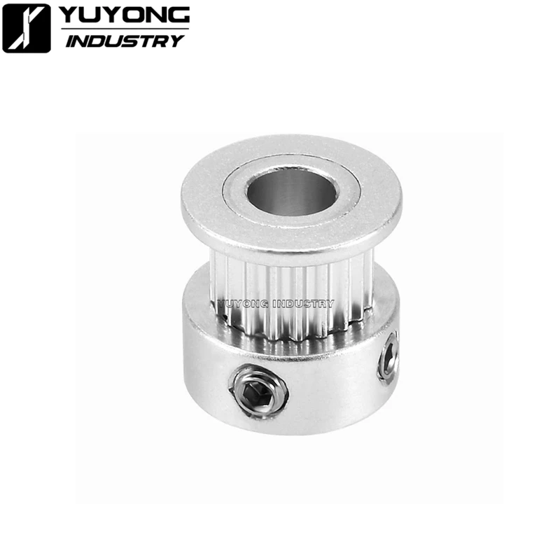 3D Printer Parts GT2 Timing Pulley 2GT 20 Teeth Aluminum Bore 5mm 6.35mm 8mm Synchronous Wheels Gear Part For Width 6mm