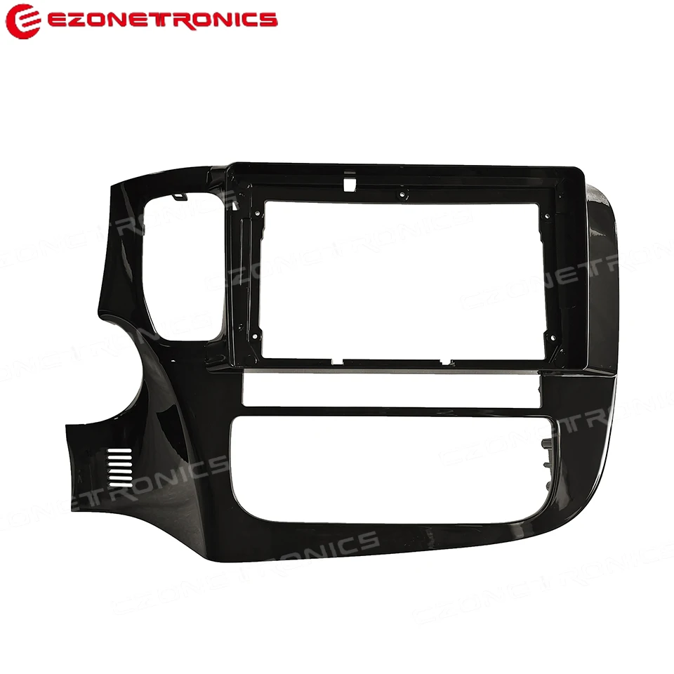 9inc For Mitsubishi Outlander 2017-2019 Car Fascia Frame Audio Fitting Adaptor Dash Trim Kits Facia Panel Double Radio Player