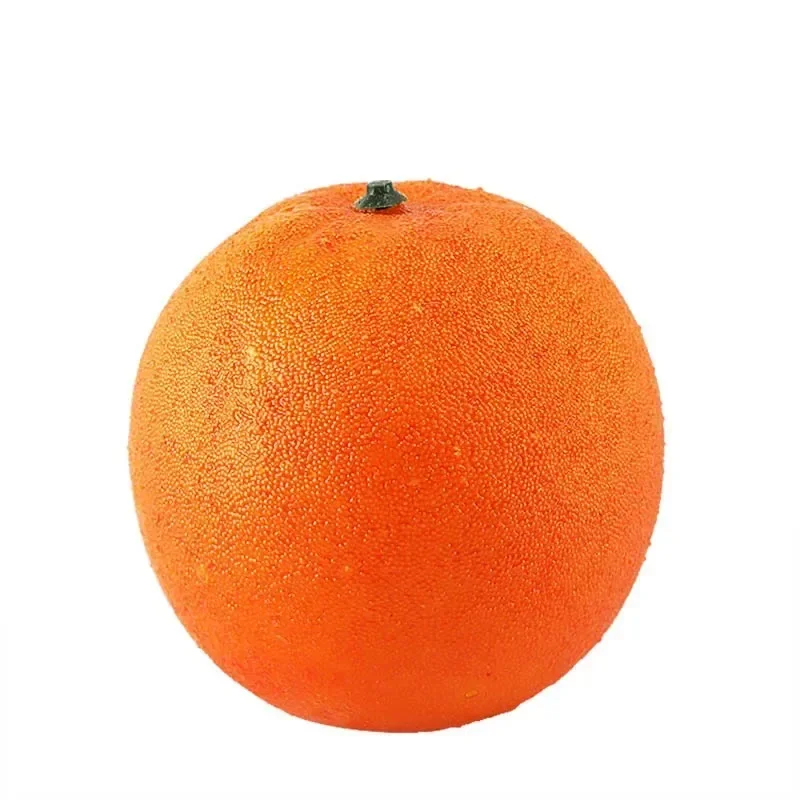 Modèle d'orange réaliste |   Accessoire de scène fruité hautement détaillé |   Fruits artificiels po