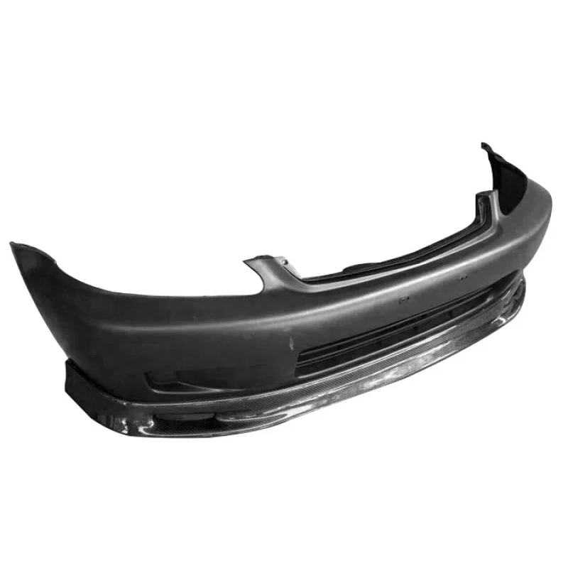 Compatible with Honda Civic EK9 Modification Carbon Fiber Front Lip Small Spoiler MUGEN Unlimited Front Bumper Chin