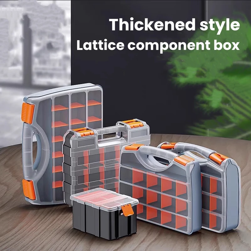 ABS Plastic Gereedschapskist Voor Mechanica Lege Gereedschapskist Organizer Box Koffer Gereedschap Opbergdoos Garage Workshop Organizer Toolbox