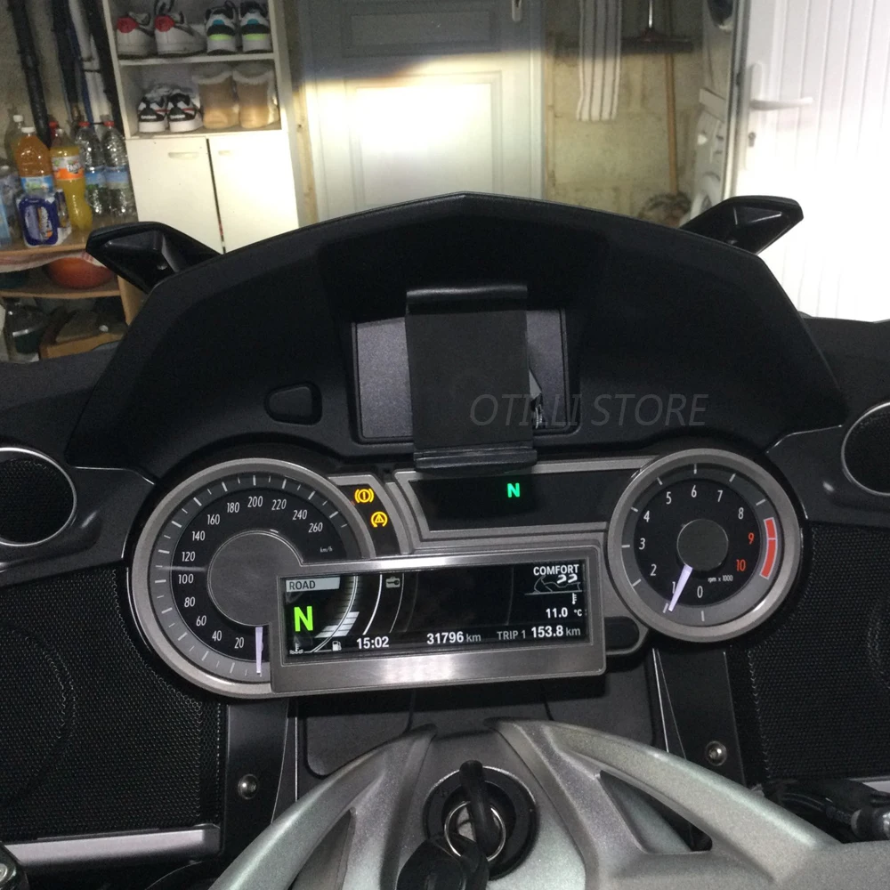 NEW for BMW K1600GTL K1600GT K1600B K 1600 B GT GTL 2014-2021 Motorcycle GPS Phone Navigation Bracket USB Charging Holder Mount