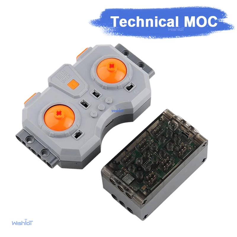 Juguete MOC con Control Remoto de 6 Canales, Módulo de Alimentación 6.0 de Alta Potencia, Carga Rápida, Compatible con Control por Aplicación, para Modificación de Modelos de Autos