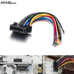 22 Pin Car Stereo Radio Power Speak Wiring Harness Connector Adapter Cable for Kenwood DNX DDX KVT KMR series