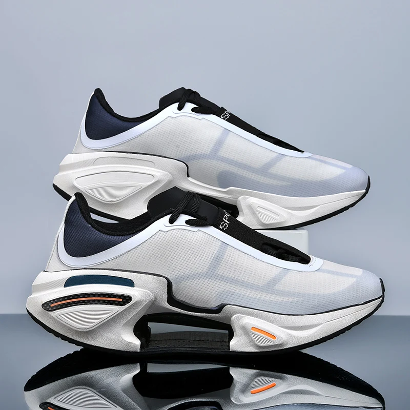 

2026 New Men Sports Breathable Lightweight Comfortable Athletic Nonskid Sneakers Daily Leisure Shopping Walking Marathon Shoes