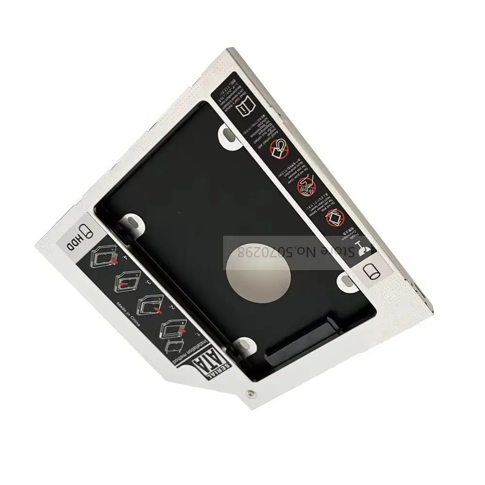 2nd 2.5 SATA Hard Drive Optical bay Caddy Bracket for Asus R751L GL771JM G550JK GL551JK G551VW K550JK R551LA N551VW N552VW R556L