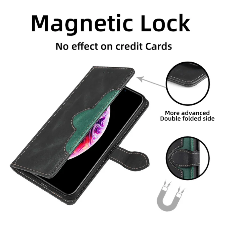 Leather Flip Case for Realme GT Explorer, Realme GT 6 Magnetic Wallet Book Cover, GT Master Etui 2021