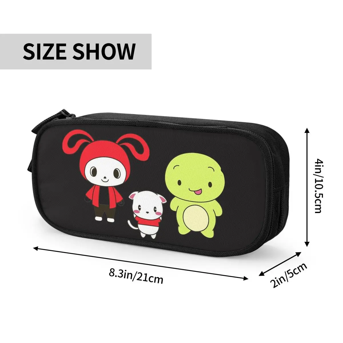 JJ MIKEY MAIZEN مقلمة للطلاب الهدايا صندوق القلم حقيبة أقلام رصاص تخزين كبير قلم رصاص الحقيبة تخزين لوازم مكتبية