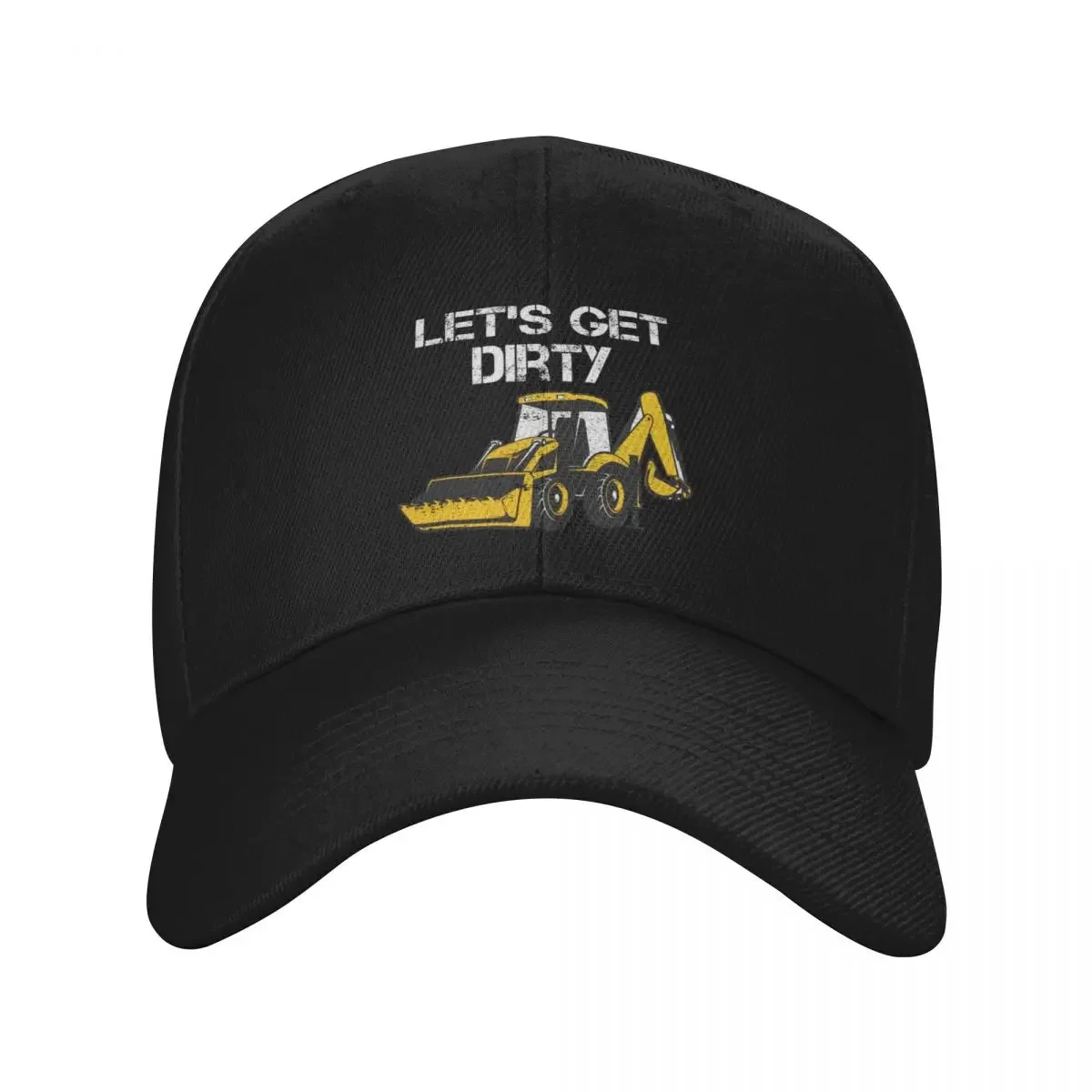 Excavator Backhoe Heavy Equipment Operator Funny Sayings Baseball Cap golf hat genuine hard hat Vintage For Women 2025 Men's