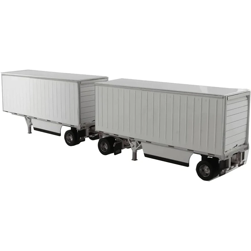 Diecast Masters 1:50 MODELS Trailer Auto-Articolato  Wabash National 28' White Pup Trailers 91036