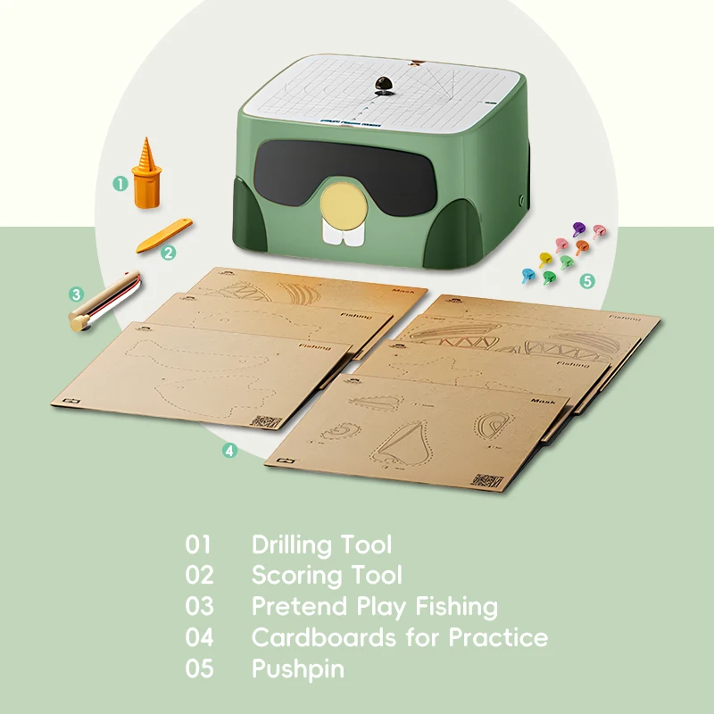 DIY Cardboard Cutter For Kid Safe Cardboard Construction Tool Kit Educational Craft Toy For Children Perfect For Creativity Gift
