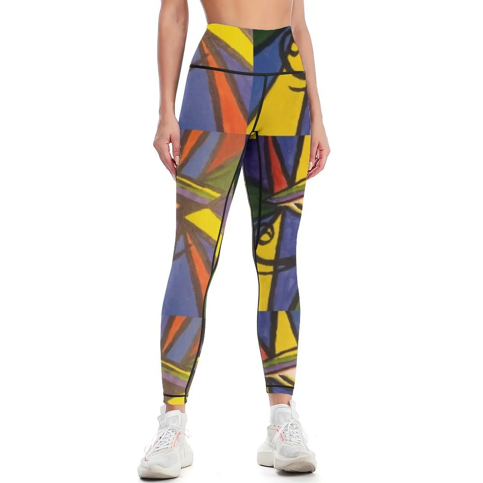 Twin Flame Powers Activated Leggings Sportswear woman gym high waist Female legging pants Womens Leggings