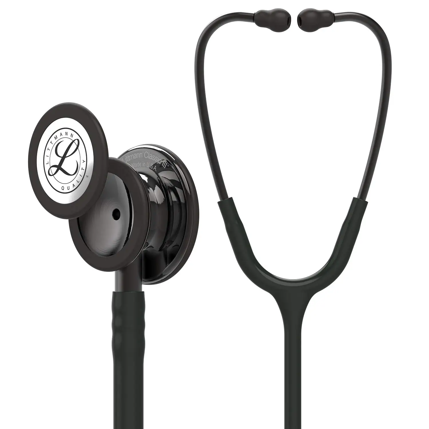 

3M Littmann Classic III Monitoring Stethoscope 5811 Smoked Black Tube Stainless Stem and Headset For Doctor Nurse Health Care