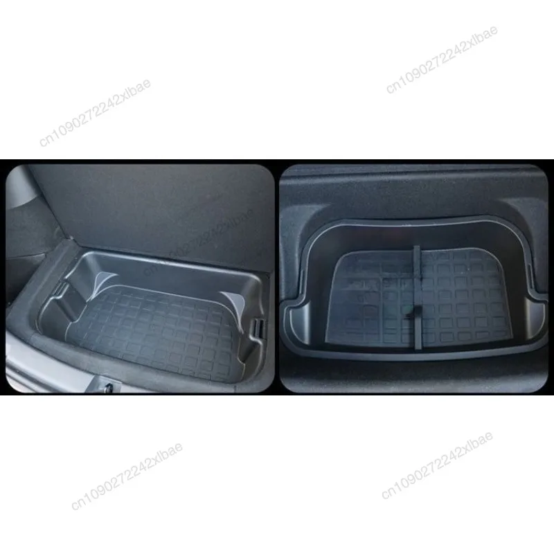 

Trunk Underfloor Storage Organizer Custom Fit Boot Cargo Compartment Tray Accessories For Tesla New Model Y 2025 Launch Juniper