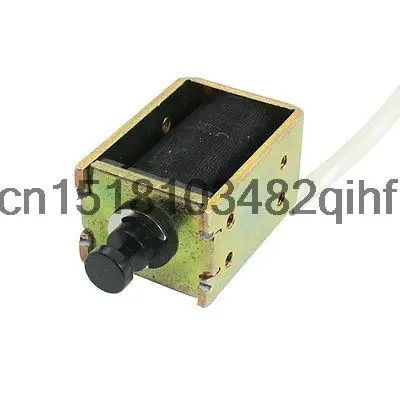DC 18V 2mm 1000gf 5mm 850gf Push Open Frame Solenoid Electromagnet 1.2A