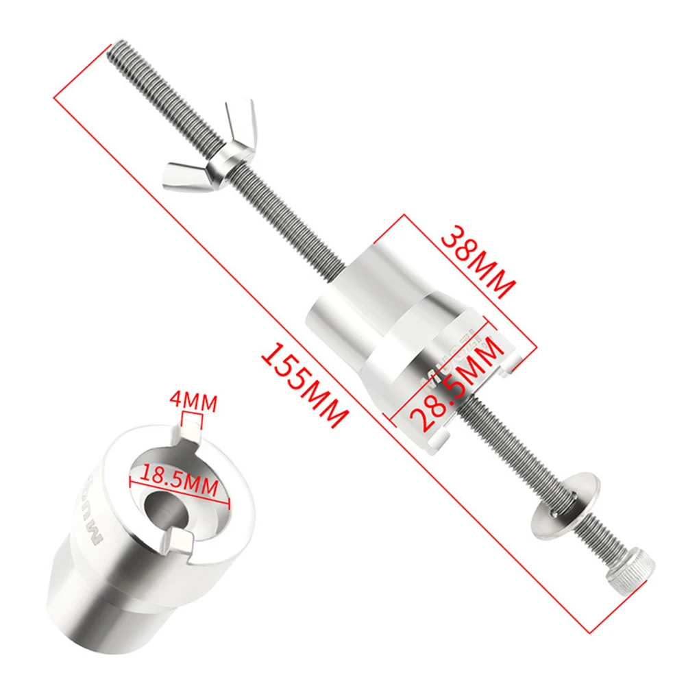 

Removal Tool Bicycle Freewheel Base 155*28.5mm Bicycle Freewheel Base Body Hub Installation High Performance Hot Sale