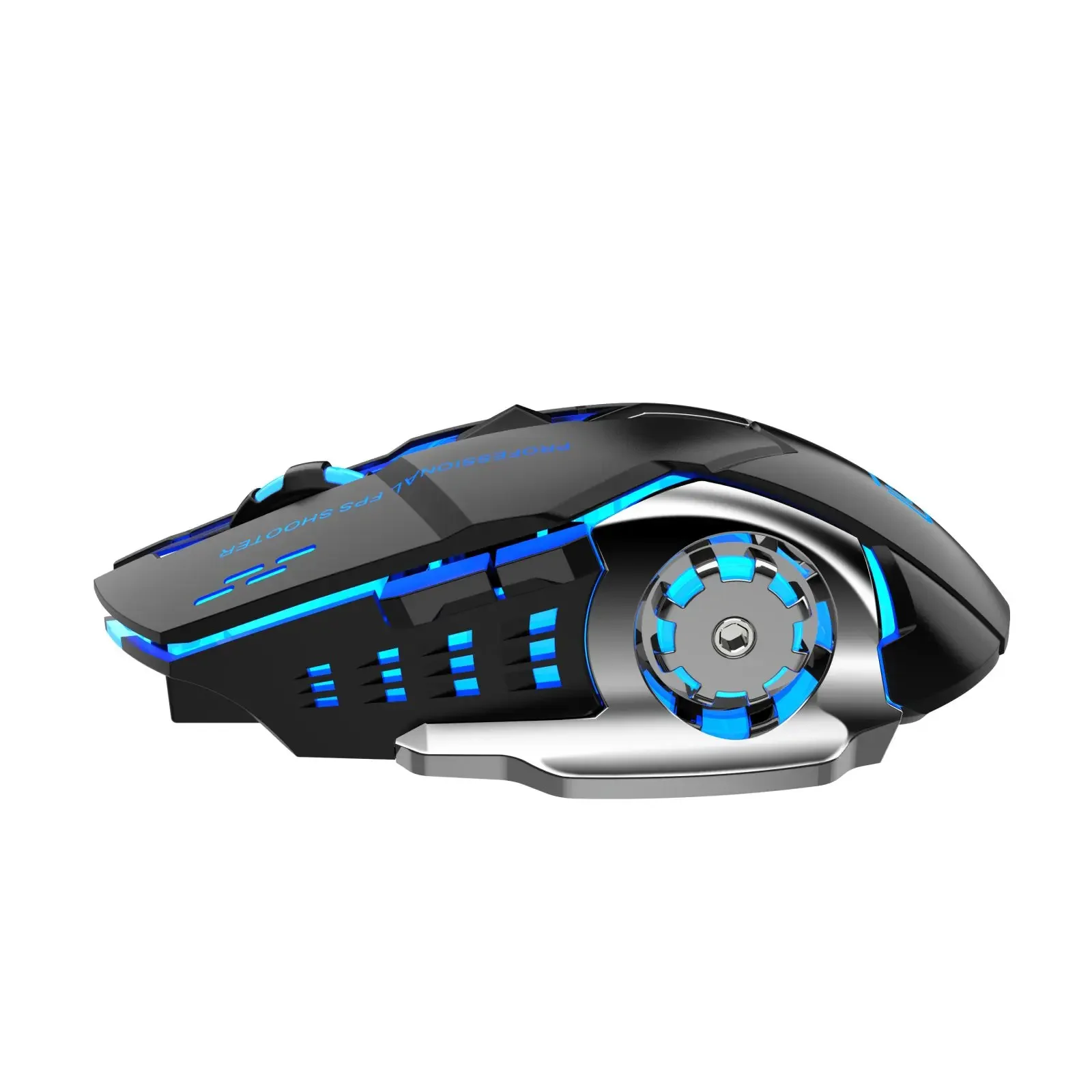 Bezprzewodowa mysz do gier Premium z funkcją cichego kliknięcia Mechaniczna mysz z niebieskim zębem BAJEAL M500 RGB Luminous Mouse