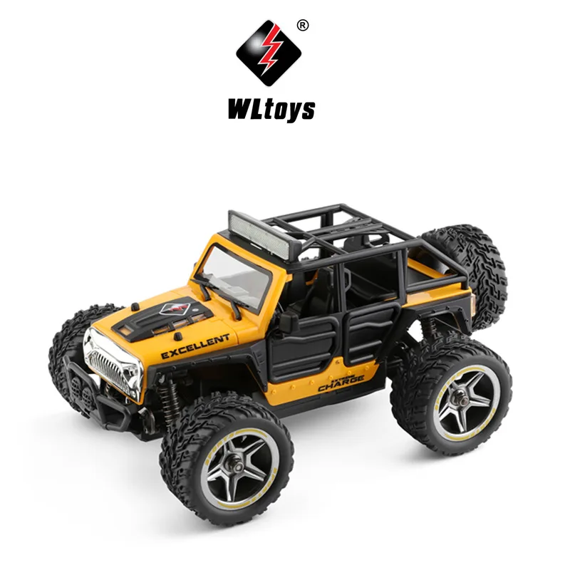 Weili 22201 1:22 Electric Two Wheel Drive Wrangler With Light Remote Control Off-road Drift Vehicle Model Toy