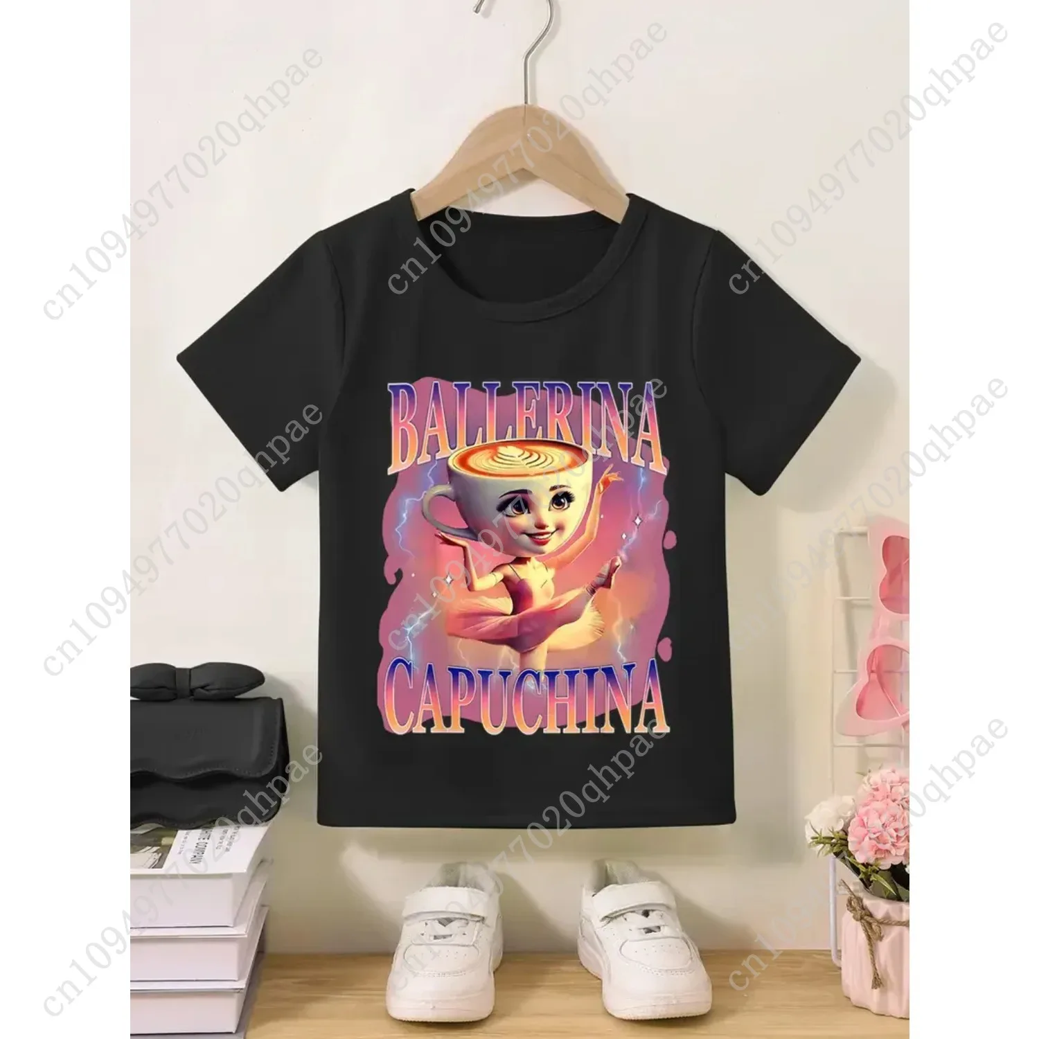 Y2k garçons filles italiano cerveau animaux enfants camiseta tung tung tung sahur manches courtes hauts engraçado meme mignon camiseta
