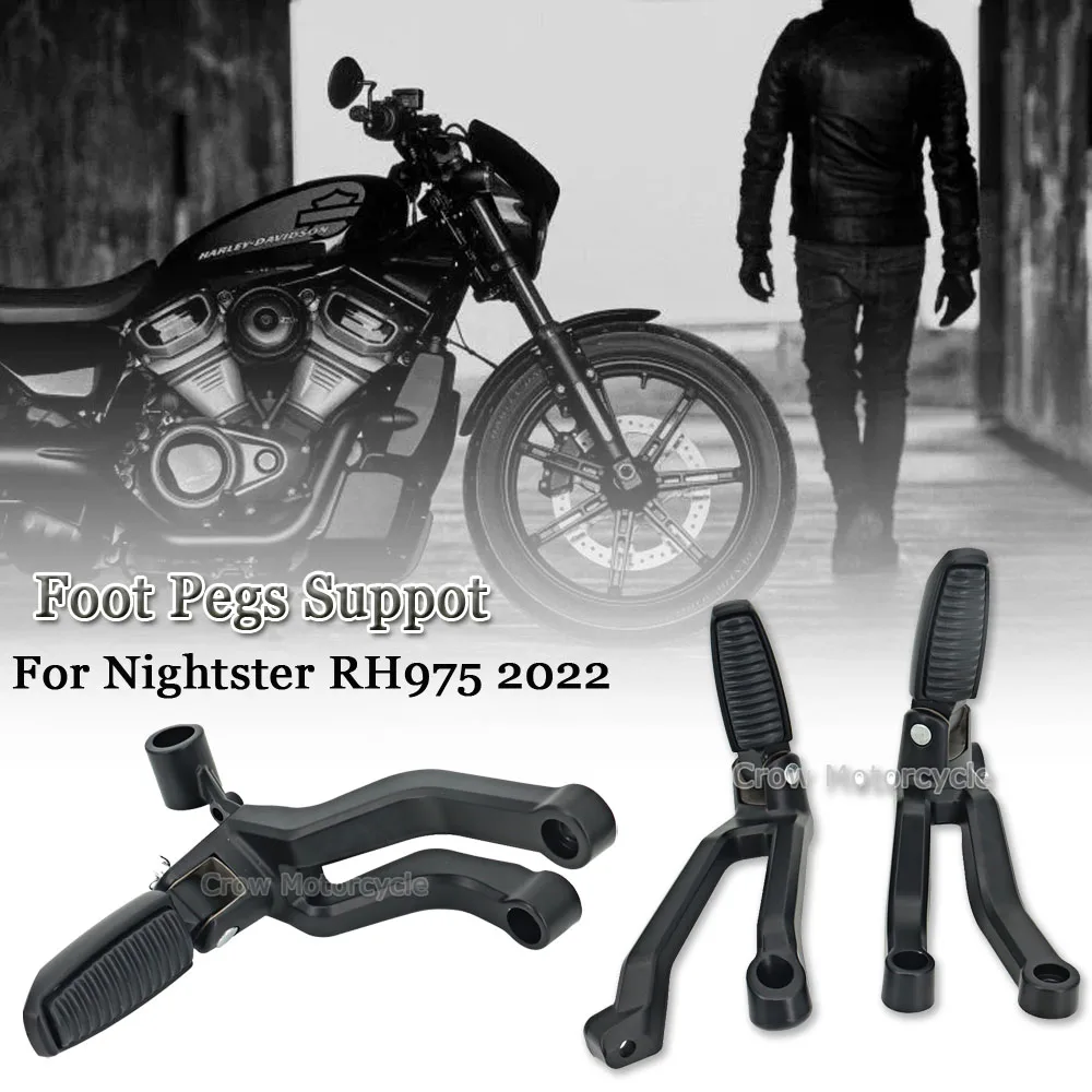 

Для Nightster RH975 Nightster RH975 2022 мотоциклетные Пассажирские подножки Подножки педаль и комплекты креплений