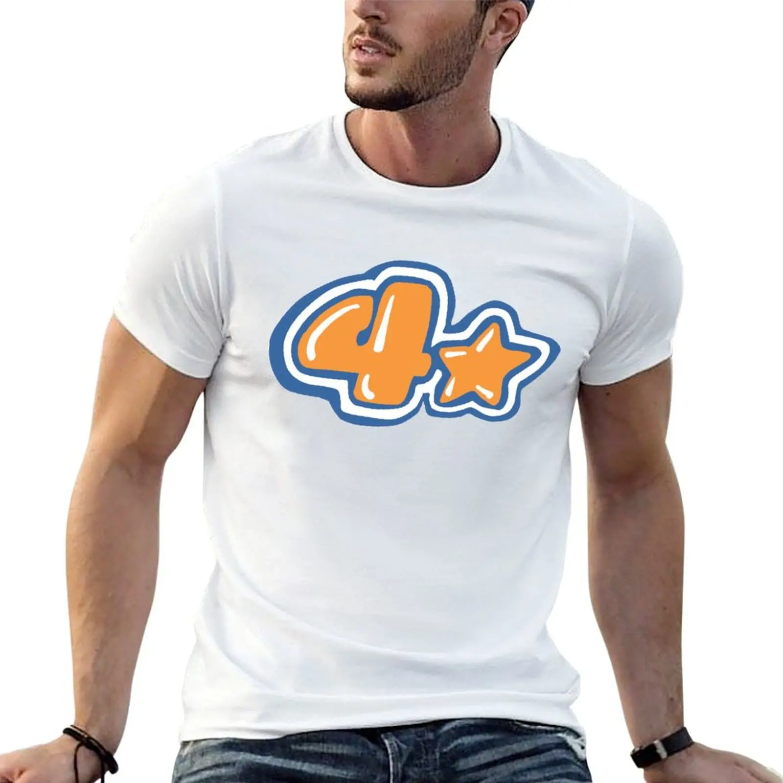 

4 Town T-Shirt man t shirt heavy cotton t shirts for man graphic tees T-Shirt