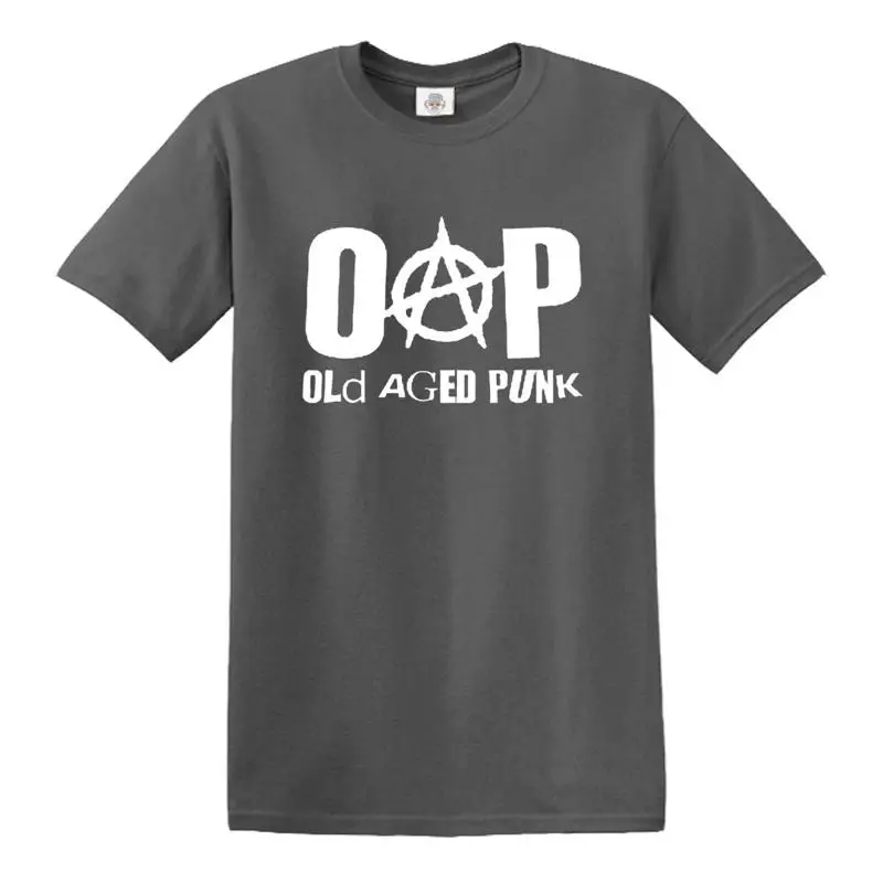 

OAP 'Old Aged Punk' T-Shirt Punk Rock Rocker Gift Present Novelty Top Tee