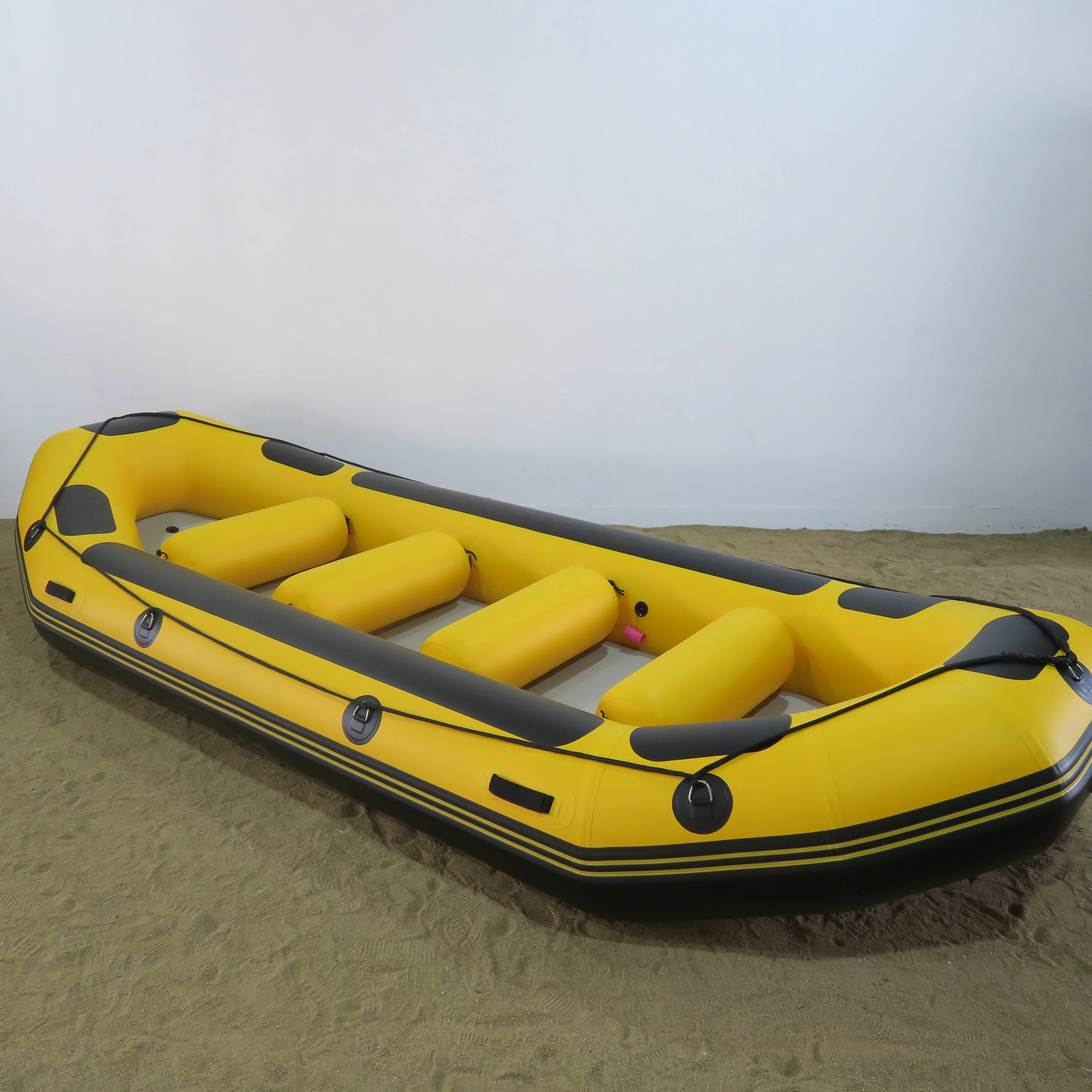 

12ft Inflatable PVC Boat with CE Manufacture's Tender Pontoon Raft for Sale for Fishing