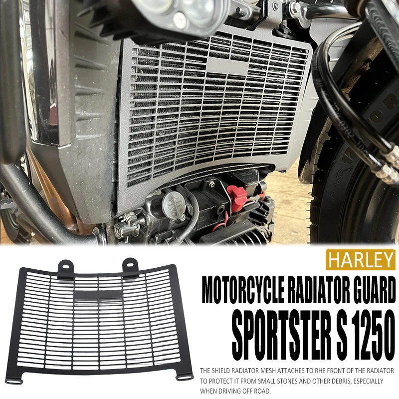For Harley Sportster S 1250 RH1250 rh1250 2021 2022 New Motorbike Radiator Grille Grill Protective Guard Cover Accessories Kit