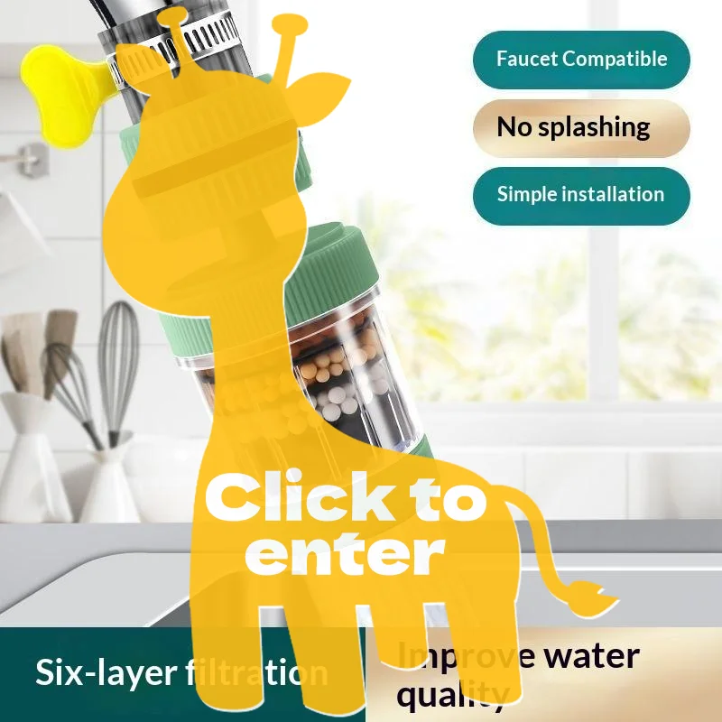 

Water Faucet Filter Household Kitchen Home Faucet Mini Tap Water Clean Purifier Filter Filtration Cartridge Carbon Filter