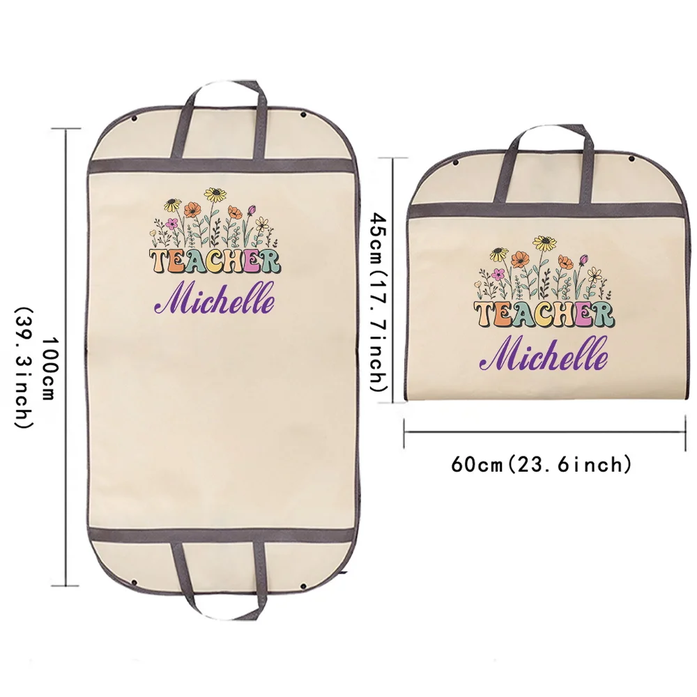 Personalized Customized Dust-proof Clothing Set with Zipper Durable Storage Travel Foldable Clothing Set