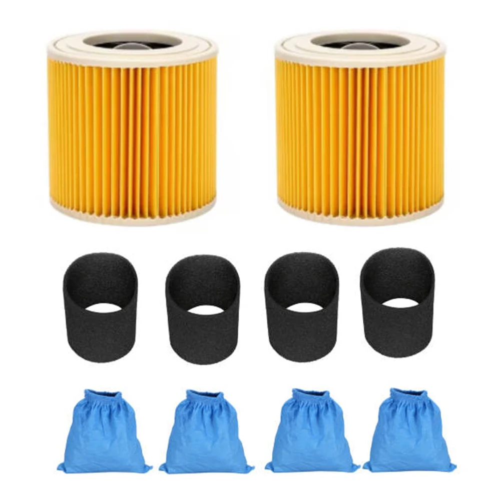 Replacement Filter Bag for For Karcher Vacuum Cleaners HEPA Technology Captures 99 97% Dust and Fine Particles