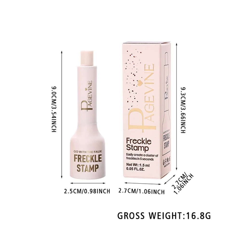 速乾性フェイクそばかすペン 防水 汚れ防止 長持ち 色褪せなし 五点ドット スポットスタンプツールスティック 女性用メイク