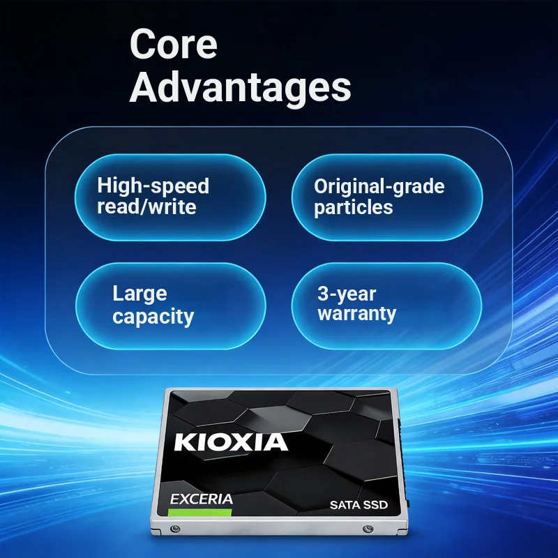 Kioxia TC10 960G SSD solid state drive SATA3 interface computer solid state drive standard configuration