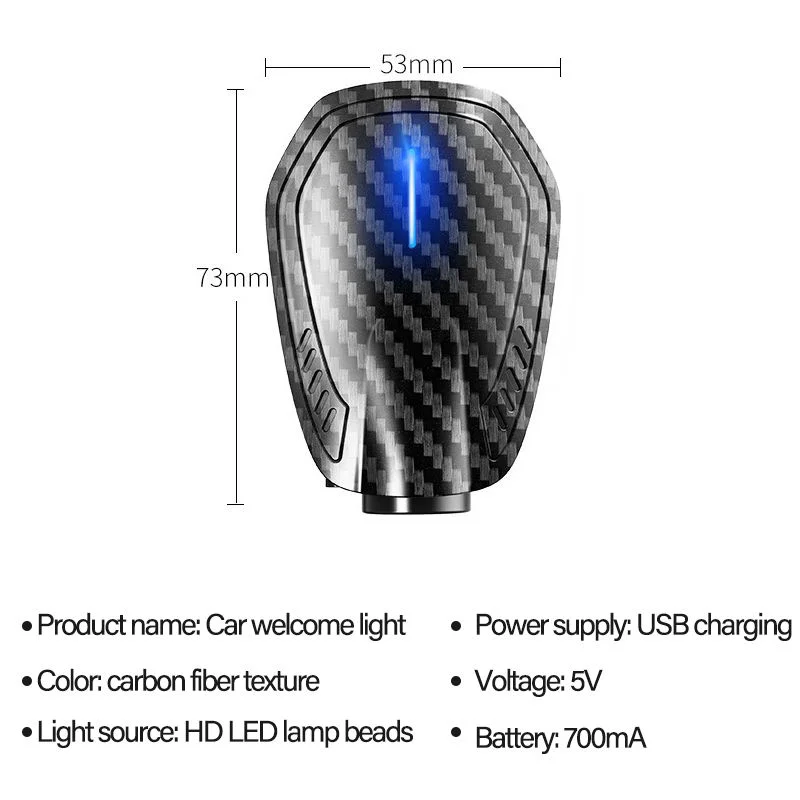 2Pcs Auto Tür Projektor Lampen 3D Willkommen Schatten Lichter Für Chery Omoda C5 5 fx 7 8 Pro plus Omoda 5 7 8 Pro Plus Auto Zubehör – Detail 7