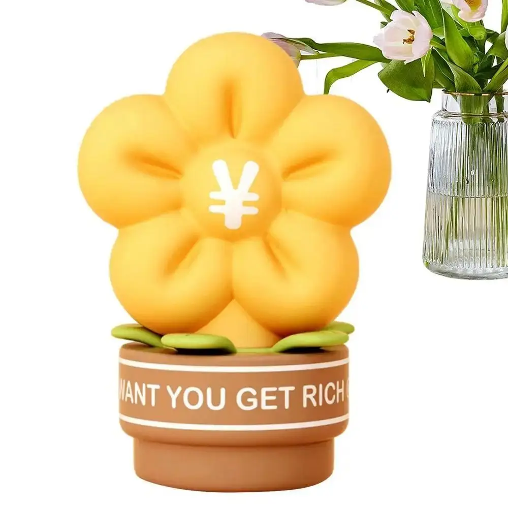 Timer Function Bedside Lamp Warm Lighting Effect Soft Lighting Cartoon Flower Night Light Silicone Design Creative Design