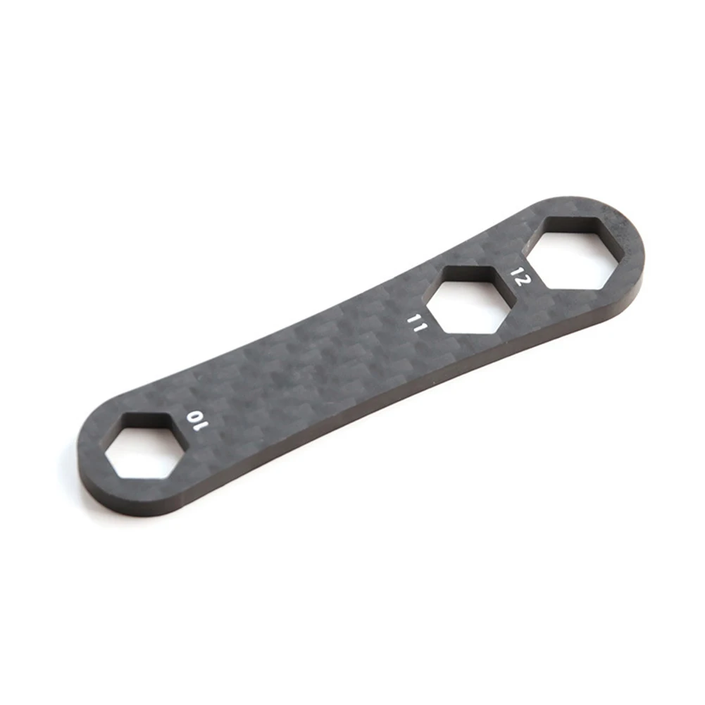 Sleek Functional Design in a Fishing Maintenance Tool Carbon Fiber Wrench Equipped With Adjustable Sleeve Options