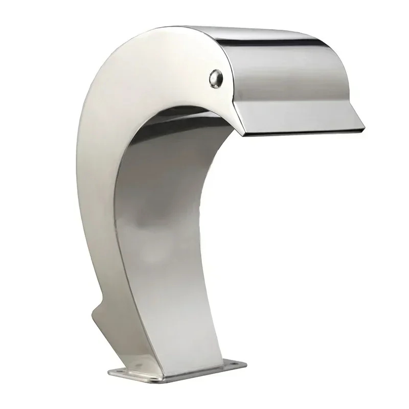Hot sales Special equipment for swimming pool and hot spring,SS 316Waterfall fountain with LED and control box
