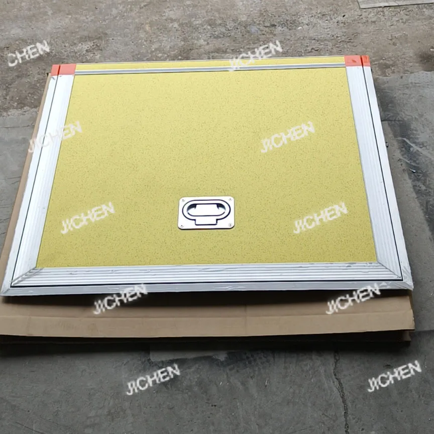 アルミニウム合金製バリアフリーランプボード、バスカートペダルボード、耐久性のある補助保護、新しく発送された商品