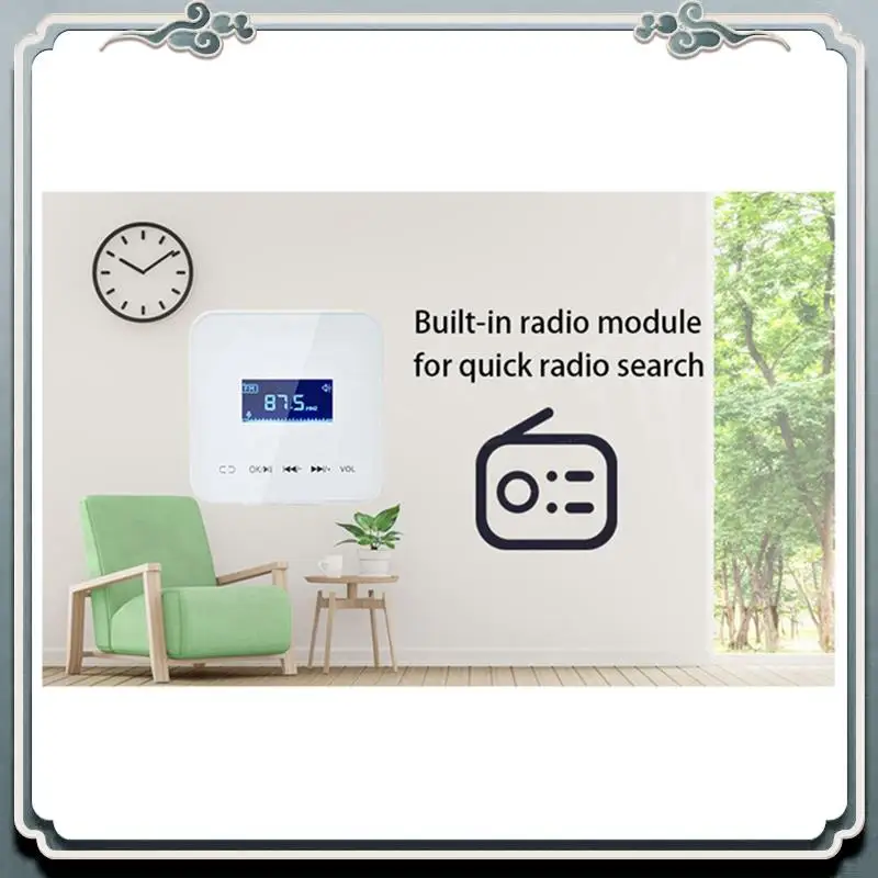 プレミアム-1-ピース-スマート-ホーム-イン-ウォール-ボリューム-コントロール-20w-x-2ch-アンプ-オーディオ防水-ブラック